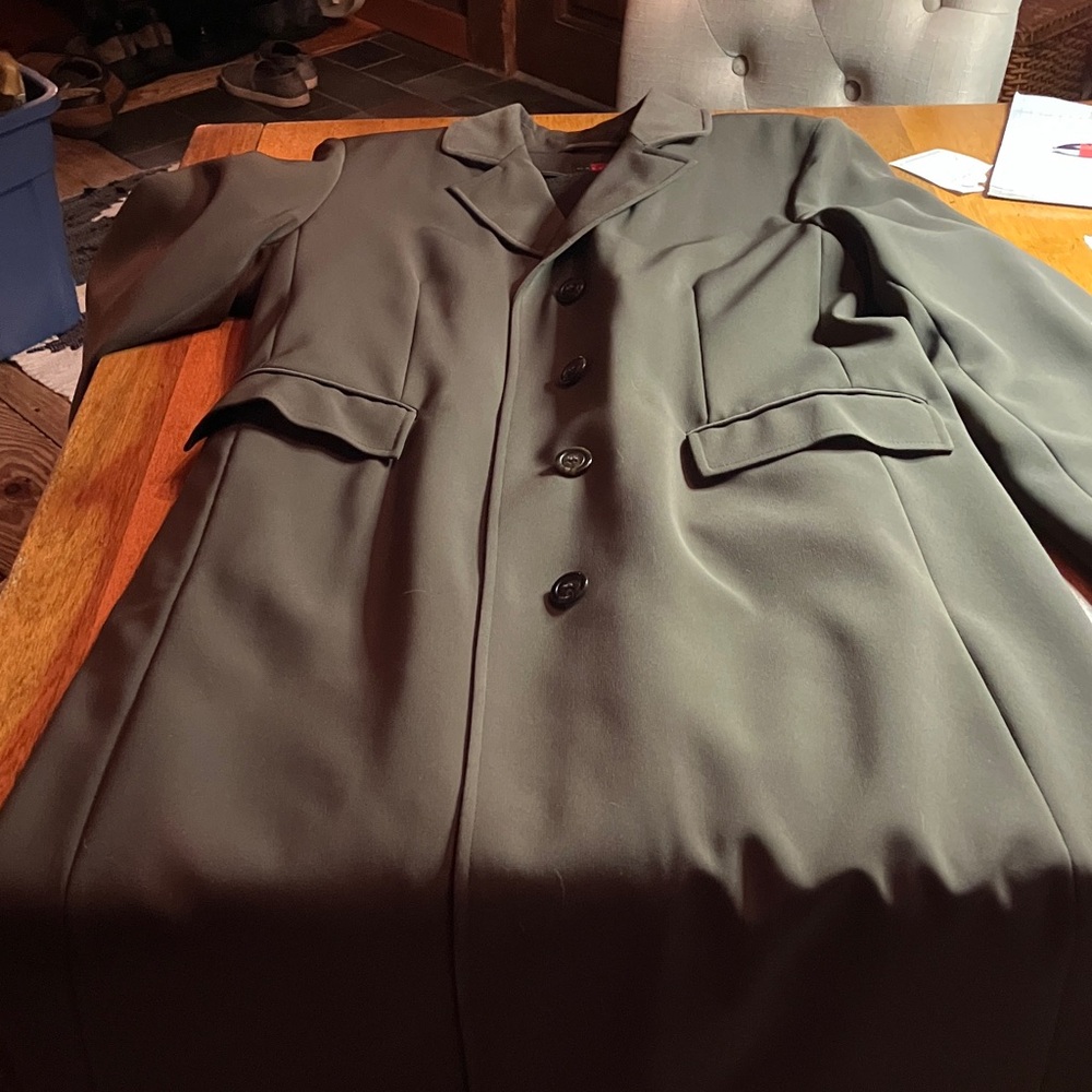 Gallery women's brownTrench  with wool zip out lining